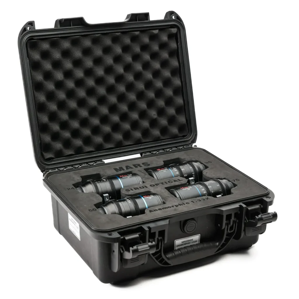 Sirui Mars 1.33x Anamorphic -  4 Lens Set